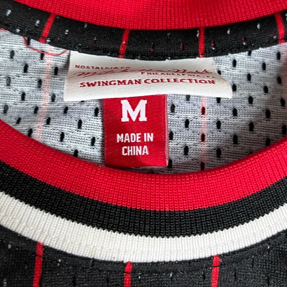 Scottie Pippen Mitchell and Ness Chicago Bulls 1995-96 Swingman Jersey Medium - Picture 5 of 7